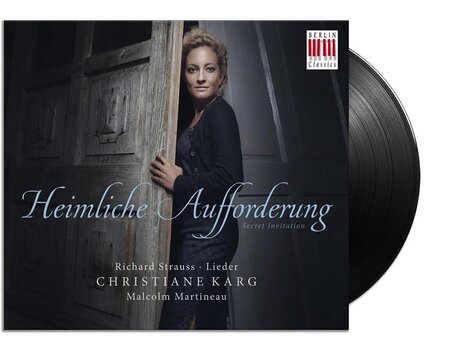 Schallplatte Richard Strauss & Christiane Karg & Malcolm Martineau - Heimliche Aufforderung / Secret Invitation - Lieder (2 LP) - 3