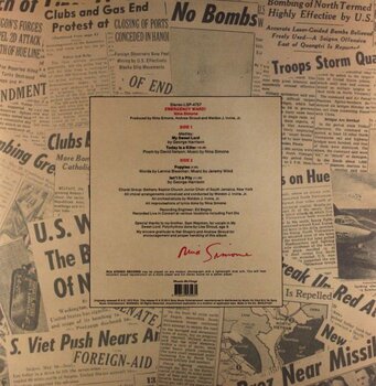 Вінілові платівки Nina Simone - In Concert - Emergency Ward! (Reissue) (LP) - 2