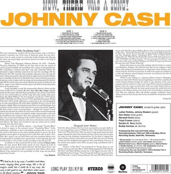Вінілові платівки Johnny Cash - Now, There Was A Song! (Reissue) (LP) - 2