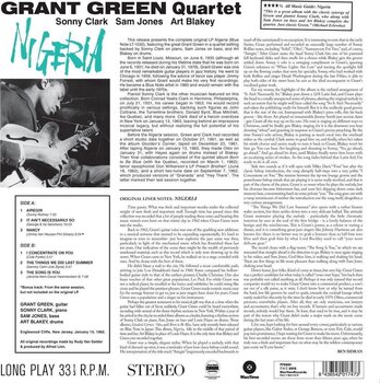 Płyta winylowa Grant Green - Nigeria (Limited Edition) (180 g) (LP) - 2