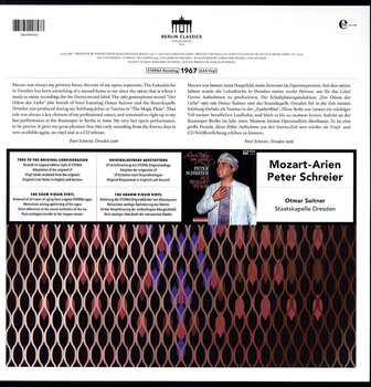 LP deska Peter Schreier & Otmar Suitner & Staatskapelle Dresden - Mozart Arien (Reissue) (LP) - 2