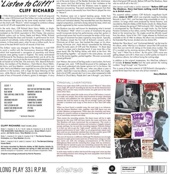 LP deska Cliff Richard - Listen To Cliff! (Limited Edition) (180 g) (LP) - 2
