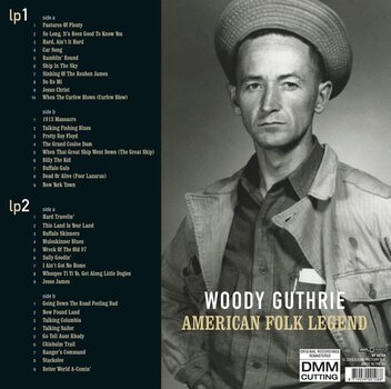 LP deska Woody Guthrie - American Folk Legend (Remastered) (2 LP) - 2