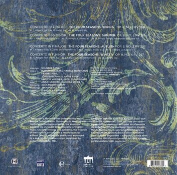 LP deska Antonio Vivaldi & Concerto Köln & Shunske Sato - The Four Seasons (LP) - 2