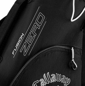 Bolsa de golf Callaway Fusion Zero Black/Titanium/White Stand Bag 2019 - 3