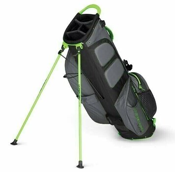 Saco de golfe Callaway Hyper Dry Lite Double Strap Titanium/Black/Green Stand Bag 2019 - 2