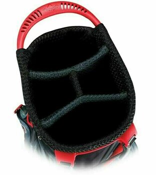 Golfbag Callaway Hyper Dry Lite Double Strap Titanium/Black/Red Stand Bag 2019 - 4