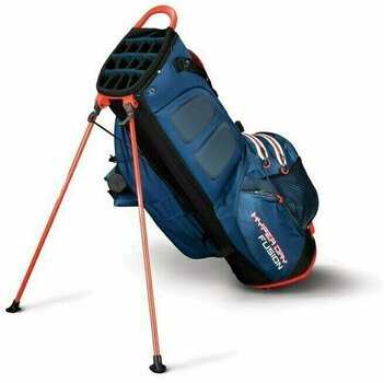 Golfbag Callaway Hyper Dry Fusion Navy/Titanium/Orange Stand Bag 2019 - 2