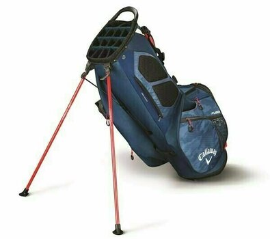 Golfbag Callaway Fusion 14 Navy Camo/Red/White Stand Bag 2019 - 2