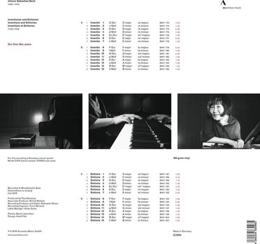 Disco de vinil Johann Sebastian Bach & Zhu Xiao-Mei - Inventions And Sinfonias (180 g) (2 LP) - 2