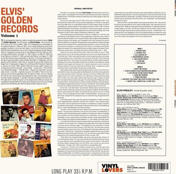 Schallplatte Elvis Presley - Elvis' Golden Records Vol. 1 (Limited Edition) (180 g) (LP) - 2