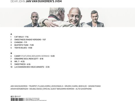 Disque vinyle Jan van Duikeren & JVD4 - Dear John (LP) - 2