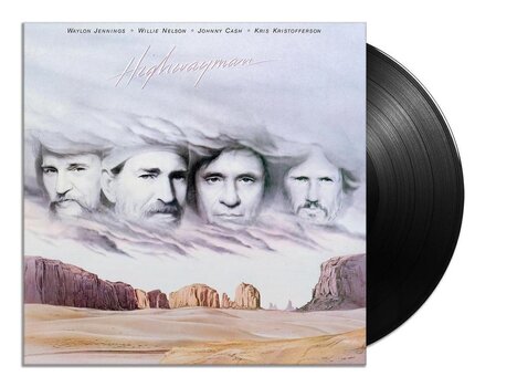 LP deska Waylon Jennings & Willie Nelson & Johnny Cash & Kris Kristofferson - Highwayman (Reissue) (180 g) (LP) - 3