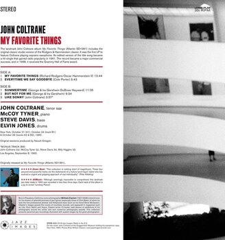 Hanglemez John Coltrane - My Favorite Things (Limited Edition 2018 Reissue) (LP) - 2