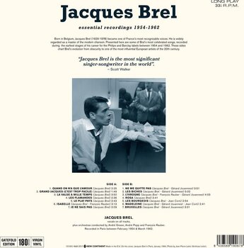 Vinylplade Jacques Brel - Essential Recordings 1954-1962 (Limited Edition) (LP) - 2