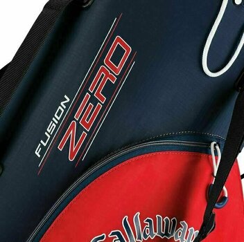 Golftaske Callaway Fusion Zero Navy/Red/White Stand Bag 2019 - 3