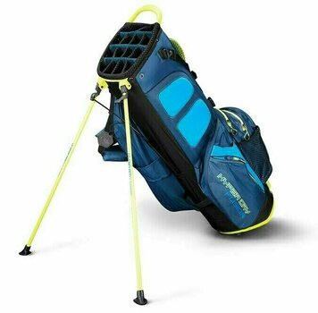 Geanta pentru golf Callaway Hyper Dry Fusion Navy/Royal/Neon Yellow Stand Bag 2019 - 2