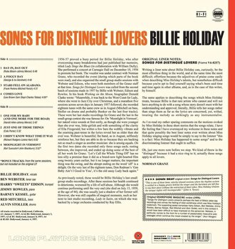 LP deska Billie Holiday - Songs For Distingué Lovers (Limited Edition) (Red Coloured) (LP) - 2