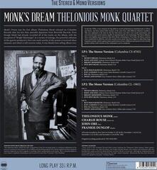 Disco in vinile The Thelonious Monk Quartet - Monk's Dream (Remastered) (Limited Edition) (2 LP) - 1