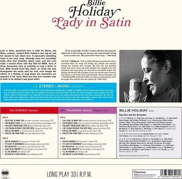 LP platňa Billie Holiday - Lady in Satin (Remastered) (2 LP) - 2