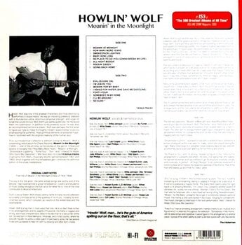 LP platňa Howlin' Wolf - Moanin' In The Moonlight (Limited Edition) (Coloured) (180 g) (LP) - 2