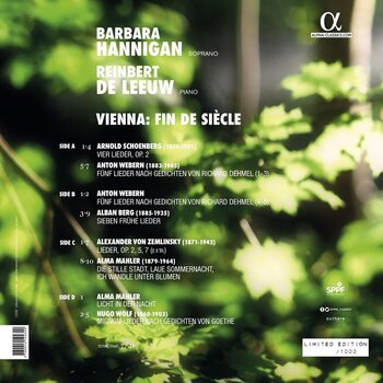 Płyta winylowa Barbara Hannigan & Reinbert de Leeuw - Vienna: Fin De Siècle (Limited Edition) (2 LP) - 2