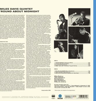 Δίσκος LP Miles Davis - 'Round About Midnight (Limited Edition) (Blue Translucent Coloured) (180 g) (LP) - 2