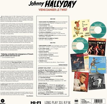 Schallplatte Johnny Hallyday - Viens Danser Le Twist (LP) - 2