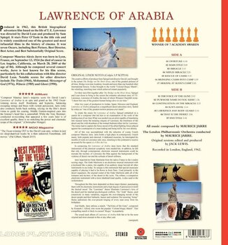 Płyta winylowa Maurice Jarre - Lawrence Of Arabia (Limited Edition) (Red Coloured) (LP) - 2