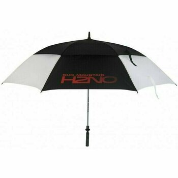 Deštníky Sun Mountain Umbrella UV H2NO Black/White/Red 30SPF - 2