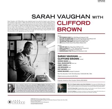 Δίσκος LP Sarah Vaughan & Clifford Brown - Sarah Vaughan with Clifford Brown (Limited Edition) (180 g) (LP) - 2