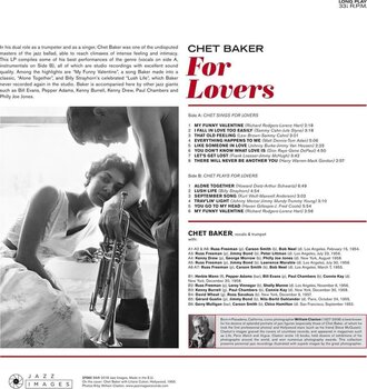 Disco in vinile Chet Baker - For Lovers (William Claxton Collection) (Limited Edition) (LP) - 2