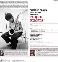 Hanglemez Clifford Brown & Sonny Rollins & Max Roach - Three Giants! (Limited Edition) (LP) - 1