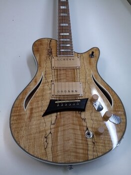 Puoliakustinen kitara Michael Kelly Hybrid Special Spalted M Spalted Maple Puoliakustinen kitara (Uudenveroinen) - 2