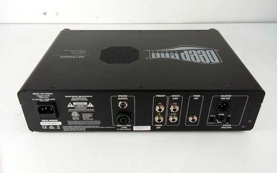 Hybrid Bass Amplifier Kustom DE1200HD Hybrid Bass Amplifier (Pre-owned) - 4