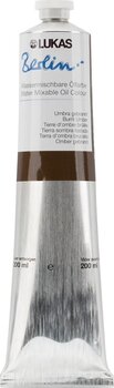 Aceite de colores Lukas Berlin Oil Paint Burnt Umber 200 ml 1 ud. - 2