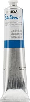 Oil colour Lukas Berlin Oil Paint Cyan Blue Primary 200 ml 1 pc - 2