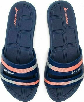 Chaussures de navigation femme Rider Resort II Slipper Blue/Orange 41/42 - 5
