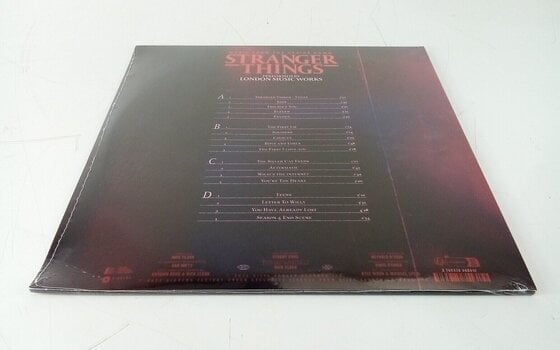 Vinyl Record London Music Works - Stranger Things - O.S.T. - Red & Blue (2 LP) (Just unboxed) - 4