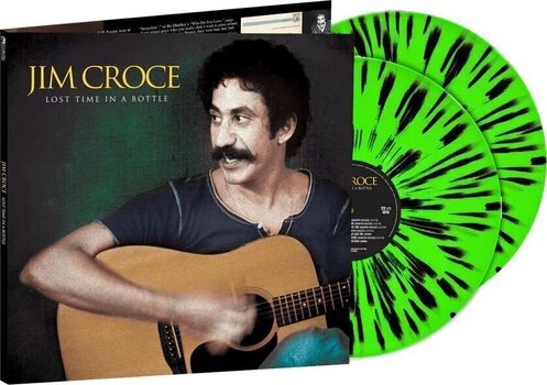 Vinyl Record Jim Croce - Lost Time In A Bottle (Lime Green/Black Splatter Coloured) (2 LP) - 2