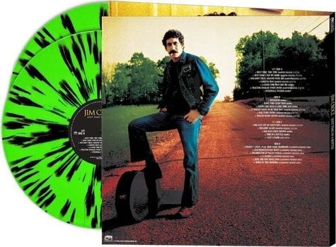Vinyl Record Jim Croce - Lost Time In A Bottle (Lime Green/Black Splatter Coloured) (2 LP) - 3