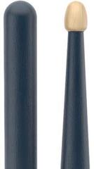 Drumsticks Pro Mark RBH595AW-BLUE Rebound 5B Painted Blue Drumsticks - 3
