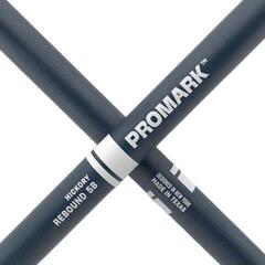 Drumsticks Pro Mark RBH595AW-BLUE Rebound 5B Painted Blue Drumsticks - 4