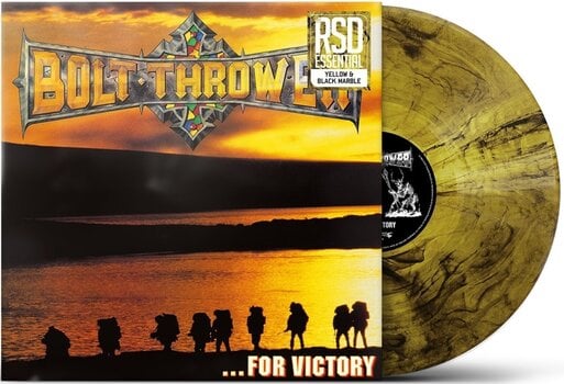 Vinylplade Bolt Thrower - ... For Victory (RSD Essentials) (Indie Exclusive) (Yellow/Black Smoke Coloured) (LP) - 2