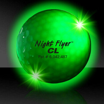 Golfball Masters Golf Night Flyer Mixed Colour Balls - 5