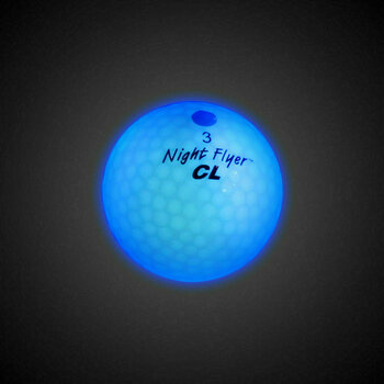 Golfball Masters Golf Night Flyer Mixed Colour Balls - 10