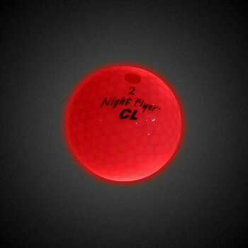 Golfball Masters Golf Night Flyer Mixed Colour Balls - 12
