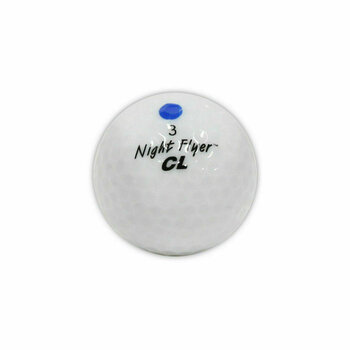 Golfball Masters Golf Night Flyer Mixed Colour Balls - 13