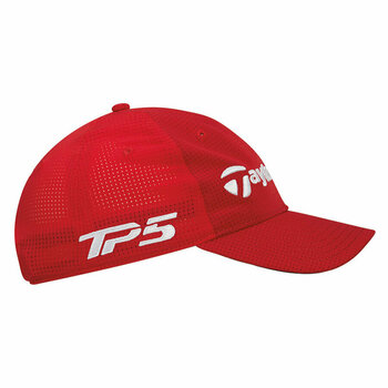Mütze TaylorMade Litetech Tour Cap Red 2019 - 4