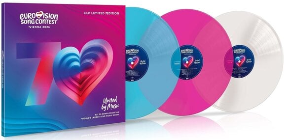 Vinüülplaat Various Artists - Eurovision Song Contest Vienna 2026 (Limited Edition) (3 LP) - 2